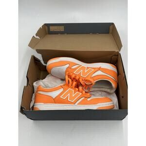 New Balance 480 Hot Mango Orange & White BB480LHM Men' s Size 10 With Box